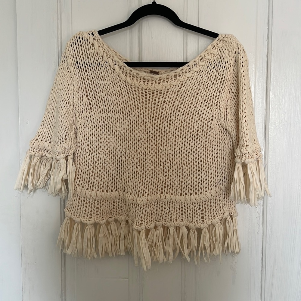 Free People Crochet Top